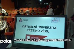 Seniorky se v Karviné vzdělávají prostřednictvím Virtuální univerzity třetího věku