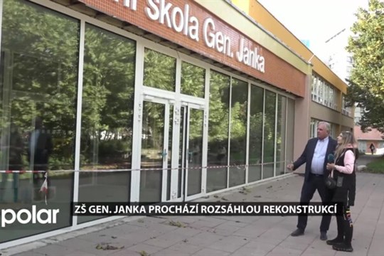 Mariánskohorská ZŠ Gen. Janka prochází kompletní rekonstrukcí