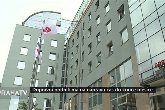 Dopravní podnik má na nápravu čas do konce měsíce