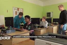 Studenti Mendelovy školy pracovali v mezinárodním týmu s AI