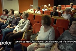 Karvinští senioři se vzdělávají ve Virtuální univerzitě třetího věku