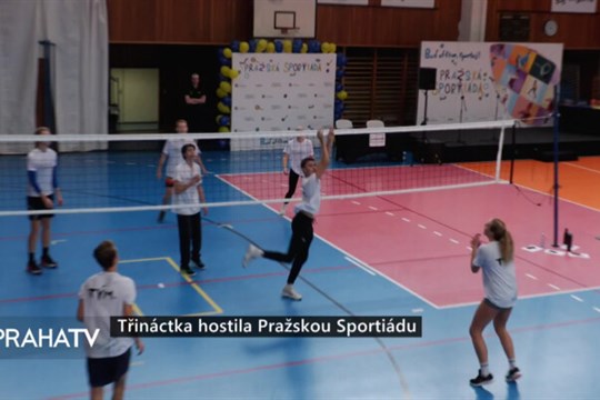 Třináctka hostila Pražskou Sportiádu