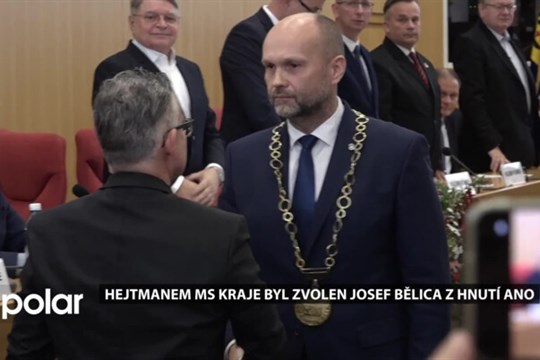 V Ostravě se konalo ustavující zastupitelstvo MS kraje. Hejtmanem byl zvolen Josef Bělica