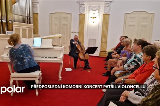 Předposlední komorní koncert patřil na Slezskoostravské radnici violoncellu a klavíru