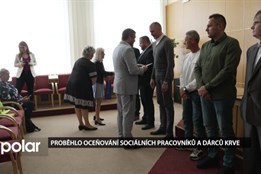 Město ocenilo pracovníky v sociálních službách i dárce krve