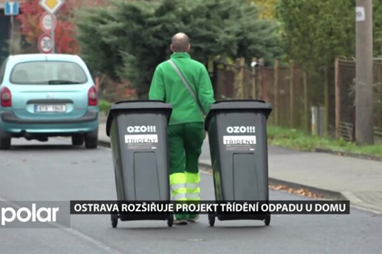 Projekt třídění odpadu u domu se osvědčil. Ostrava ho proto rozšiřuje