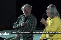 V kině Centrum se konala předpremiéra filmu Tajemství smrti