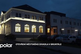 Opravené a rekonstruované divadlo v Bruntále zahájilo provoz