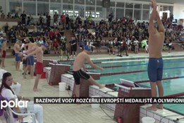 Bazénové vody rozčeřili evropští medailisté a olympionici, konal se tu závod Českého poháru