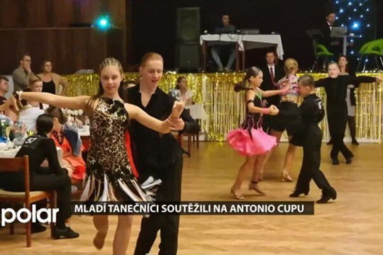 Mladí tanečníci soutěžili ve Frýdlantě nad Ostravicí na Antonio cupu