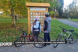 Lidem se líbí nové edukační panely Na Nábřeží, o projektu rozhodlo školské zastupitelstvo