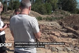 Novým archeologickým unikátem v Bruntále je nově objevená čtyřkanálová žárová pec na výrobu cihel