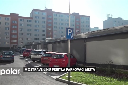 V městském obvodě Ostrava-Jih přibyla parkovací místa