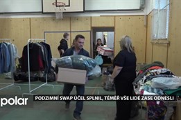 Podzimní swap účel splnil, téměř vše si lidé zase odnesli