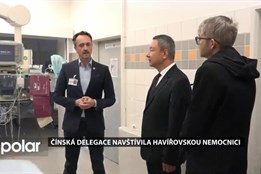 Čínská delegace navštívila krajský úřad i havířovskou nemocnici