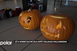 ZŠ v Horní Suché žila opět oslavou Halloweenu