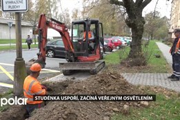 Studénka po realizaci energetických opatření uspoří, začíná veřejným osvětlením