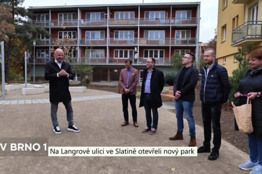 Ve Slatině otevřeli nový park