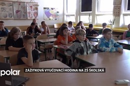 Žáci Základní školy Školská zažili nevšední zážitkovou vyučovací hodinu