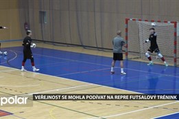 V Havířově se odehrál veřejný trénink futsalové české reprezentace