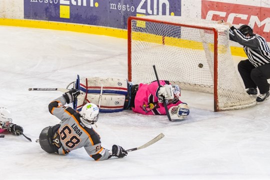 Sledge hokejisté Zlína berou tři body, Ostravu rozcupoval Dávid Korman