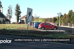 Havířov postavil u školy a hřbitova v Bludovicích nové parkoviště