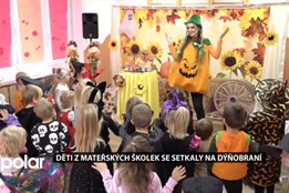 Děti z mateřských školek se setkaly na Dýňobraní