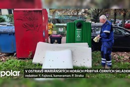 Mariánskohorská radnice bojuje proti černým skládkám. Zasáhne i policie