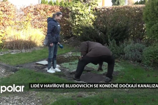 Lidé v Havířově Bludovicích se konečně dočkají kanalizace