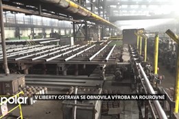 V Liberty Ostrava se obnovila výrobě na rourovně