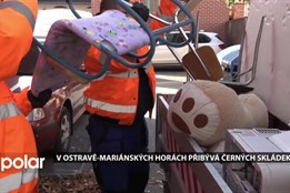 V Ostravě-Mariánských Horách přibývá černých skládek. Jejich zakladatelům hrozí vysoké pokuty