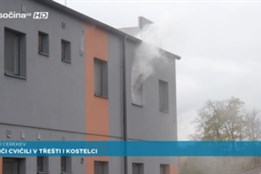 Hasiči cvičili v Třešti i Kostelci