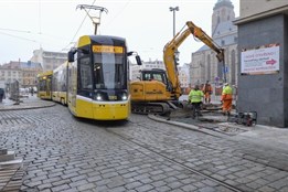 V Plzni skončila půlroční oprava tramvajové trati v centru za 78 milionů korun