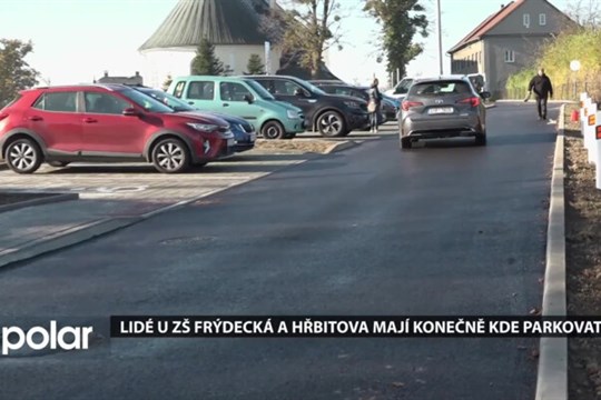 Havířov vyřešil letitý problém s parkováním v lokalitě u ZŠ Frýdecká