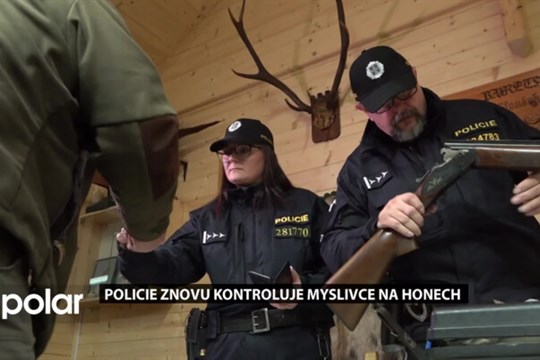 Policie znovu kontroluje myslivce na honech