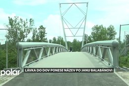 Lávka do Dolních Vítkovic ponese název po Janu Balabánovi. Ostravský spisovatel ve Vítkovicích pracoval