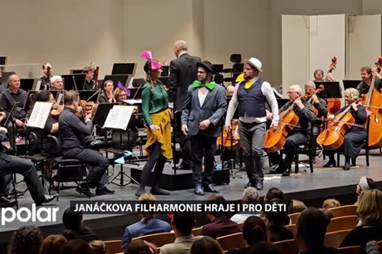 Janáčkova filharmonie hraje i pro děti, osm koncertů v sezóně spojuje s divadlem pro nejmenší