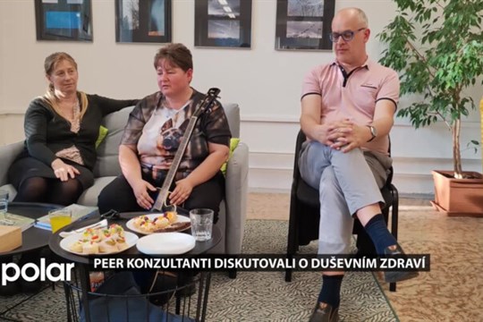 Peer konzultanti v Ostravě diskutovali o duševním zdraví v rámci akce Setkání spolu