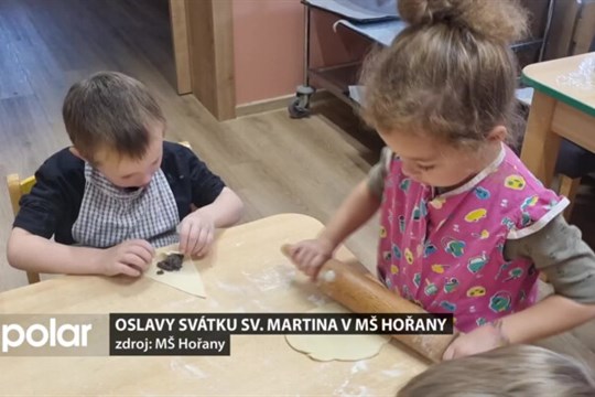 Oslavy svátku sv. Martina v MŠ Hořany