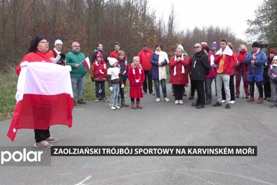 Poláci žijící na Karvinsku si připomněli Den nezávislosti Polska sportovním trojbojem