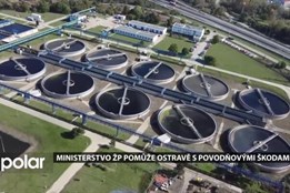 Ministerstvo ŽP pomůže Ostravě s povodňovými škodami. Finance půjdou na čistírnu a zničenou infrastrukturu