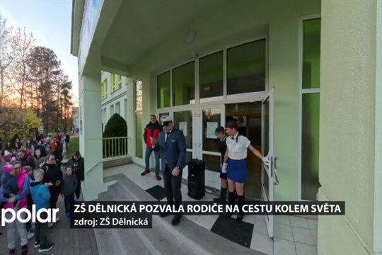 ZŠ Dělnická pozvala rodiče na Cestu kolem světa, ve třídách plnili s dětmi úkoly