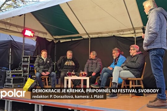 Demokracie je křehká, připomněl Novojičínský festival svobody