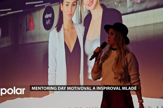 Mentoring Day motivoval a inspiroval mladé, projektu se zúčastnila Tereza Mašková nebo Veronica Biasiol