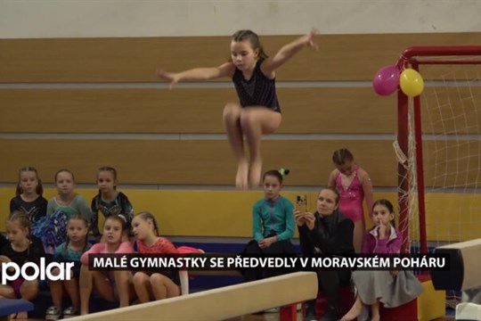 Malé gymnastky se předvedly v Moravském poháru