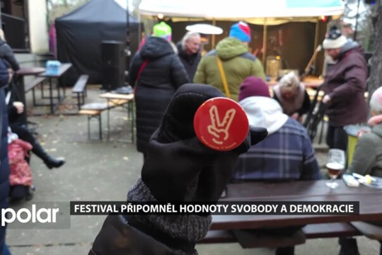 Festival v zahradě Nového Slunce připomněl hodnoty svobody a demokracie