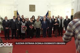 Slezská Ostrava ocenila osobnosti obvodu ve dvanácti oblastech včetně záchrany lidského života