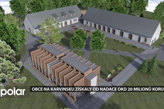 Obce ovlivněné těžbou získaly od Nadace OKD 20 milionů korun