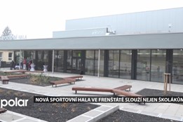 Sportovci ve Frenštátě pod Radhoštěm využívají novou moderní halu