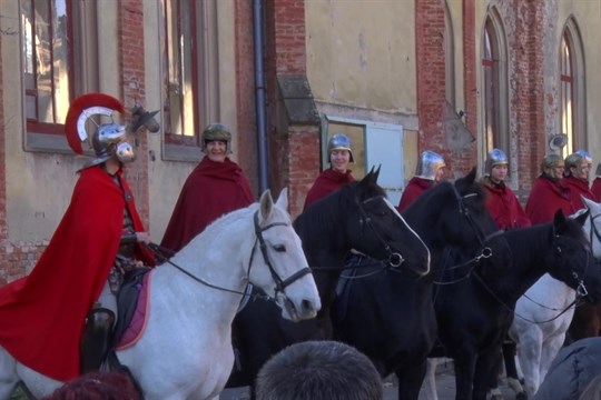 Do Bzence přijel sv. Martin i napoleonská vojska